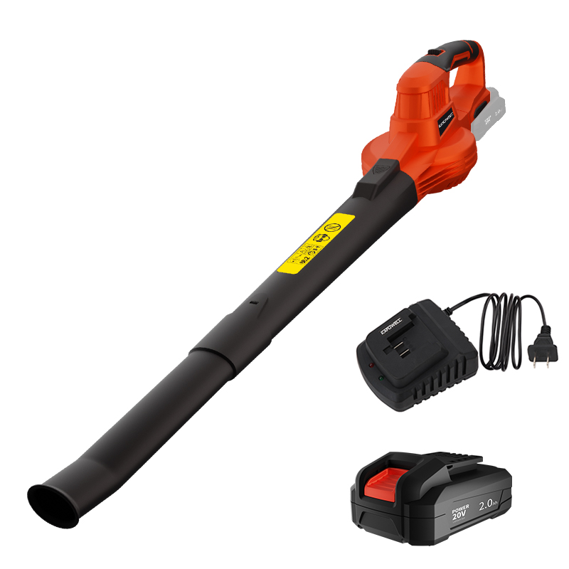 Hot Sale Portable 20v Li Ion Lawn Care Snow Garden Leaf Blower Battery Cordless Air Electric Leaf Blower