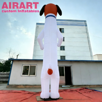 Danseur gonflable personnalisé pour chien, fabriqué en usine, pour les décorations d'événements dans les parcs pour animaux de compagnie - Danseur gonflable personnalisé pour chien