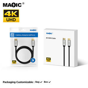 <span class=keywords><strong>Cable</strong></span> HDMI de nailon trenzado Ultra alta velocidad <span class=keywords><strong>4K</strong></span> 60Hz, <span class=keywords><strong>Cable</strong></span> de Audio y vídeo HDMI a HDMI para Monitor de portátil, PS5, PS4, <span class=keywords><strong>Xbox</strong></span> <span class=keywords><strong>One</strong></span>, nuevo estilo - Product Image 4