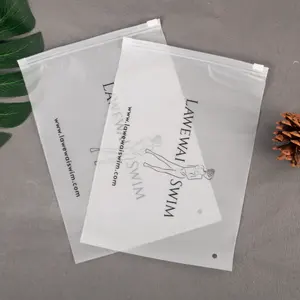 30 + kích cỡ tùy chọn áo tắm đồ lót Vớ quần áo tùy chỉnh nhựa phân hủy sinh học Zip khóa ziplock Túi mờ dây kéo túi - Product Image 1