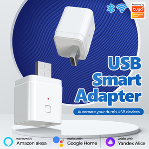 Tuya Smart Micro USB Adaptador Interruptor 5V WiFi Mini USB Adaptador de corriente Funciona con Alexa Hey Google Alice para Smart Home - Product Image 2