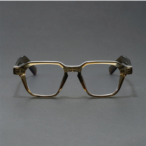 نظارات رجالية عالية الجودة حجب الضوء الأزرق اليابان صغير إدراج بصري أسود أخضر قصر النظر وصفة طبية - Product Image 1