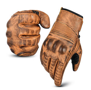 Meilleure vente unisexe allemand gants de moto en cuir sur mesure haute hiver gants d'équitation étanche impression Protection extérieure - Product Image 1