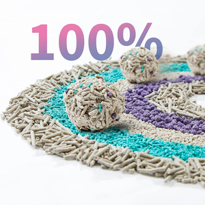 PETKIT-Arena mixta para gatos <span class=keywords><strong>Everclean</strong></span> 5 en 1, bentonita desechable, tofu, sin polvo, fuerte AGLOMERACIÓN - Product Image 5