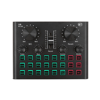 Ensemble de mixage de podcasts DJ tout-en-un plug-and-play avec carte son PC Équipement d'enregistrement en direct Autotune Voice Changer