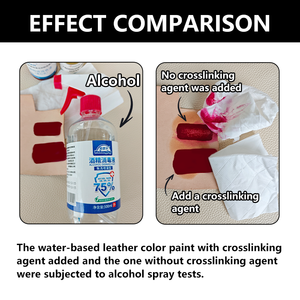 Agente de Reticulación de 50 ml del Fabricante, Resistente al Alcohol, para Limpiar el Cuero, Se Puede Agregar al Tinte para Cuero - Product Image 4
