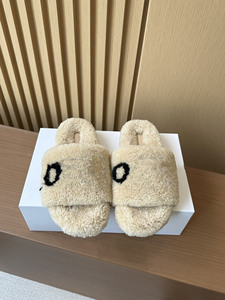 Ciabatte da donna <span class=keywords><strong>pelose</strong></span> con fondo spesso a testa rotonda invernale da esterno in vera pelle con pelliccia di agnello <span class=keywords><strong>pantofole</strong></span> in cotone - Product Image 4