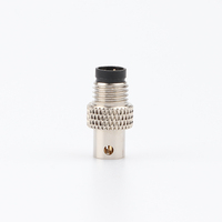 M5 M8 M12 M16 2 8 12 24 pines hembra montaje en Panel IP58 conector Circular impermeable M16 conector