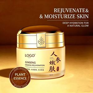 Crema Rassodante al Ginseng - Crema Peptidica Rimuovi Macchie con Vitamina E e Collagene, Crema Viso Illuminante al Ginseng, Rimozione Pigmenti, Bellezza e Anti-Età - Product Image 1