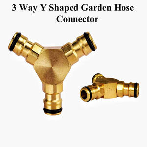 Yod Custom - Service d'usinage CNC <span class=keywords><strong>de</strong></span> précision pour composants : Raccord <span class=keywords><strong>de</strong></span> couplage en laiton en Y à 3 voies pour tuyau d'arrosage, joint <span class=keywords><strong>de</strong></span> raccord <span class=keywords><strong>de</strong></span> 1/2 pouce, haute performance - Product Image 2