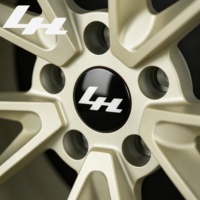 Jante en alliage forgé monobloc 17-24 pouces Or champagne satiné Double 5 branches en Y Personnalisée 5x112/5x120 PCD Compatible BMW Audi Mercedes