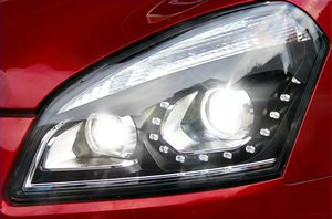 Phare de phare de voiture Mise à niveau originale Plug and Play Lampe frontale modifiée Feux de circulation diurne à LED pour Nissan <span class=keywords><strong>Qashqai</strong></span> 2008-2015 - Product Image 3