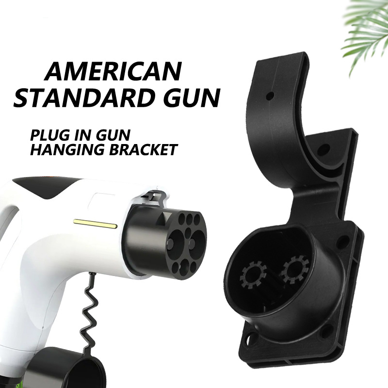 Набор крючков для зарядки электромобилей высокого качества с держателем IEC 62196 Type2 для зарядных кабелей EV маленького размера с винтами