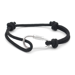 Macron Color RPET <b>Rope</b> Braided <b>Bracelet</b> Multi functional Mountaineering Buckle Adjustable Paracord <b>Bracelet</b> - Product Image 3