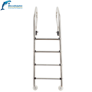 Hot bán 2-bước thép không gỉ hồ bơi thang với lan can Thiết bị hồ bơi - Product Image 5