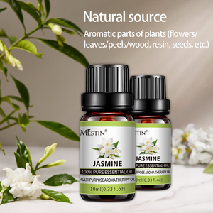 Set de Regalo de Aceites Esenciales - Base Acuosa para Humidificador, Difusor de Aire, Aromaterapia y Masajes - Sándalo, Menta, Limón, Rosa - 100% Puro y Fresco - Product Image 2
