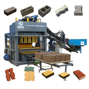 Kaidong QT4-15C Hollow Block Making Machine Home Use Concrete Block for Sale in Africa Best Price List