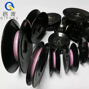 1006 wire rope sheaves pulley, U groove V groove plastic rope Wire guide pulley winding tensioner pulley