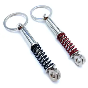 零售汽车ABS钥匙扣创意汽车改装配件钥匙扣减震器钥匙扣礼品