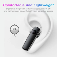 Casque Stéréo Bluetooth 5.0 Sans Fil Mini Sport Intra-Auriculaire Voiture pour Tous Téléphones Audifono – Cadeau Professionnel 2025