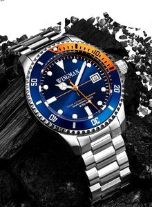 Reloj de Buceo para Hombre, Personalizado, con Movimiento Automático Suizo Depth Master, de Acero Inoxidable, con Correa de Alta Gama - Product Image 3