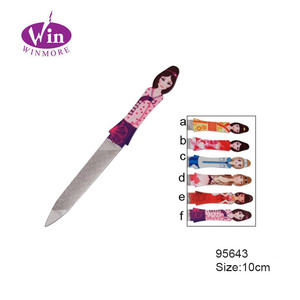 Thời trang thép không gỉ <span class=keywords><strong>Nail</strong></span> tập tin với vẻ đẹp mô hình cho làm móng tay, móng chân sửa chữa - Product Image 6