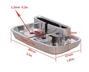 Kit de Reparo para Furos de Cinto de Segurança de Assento Tipo Balde YLD RV, Anel Guia de Segurança para Assentos VIP, Peça Essencial para Assentos de RV para Conforto e Segurança - Product Image 2