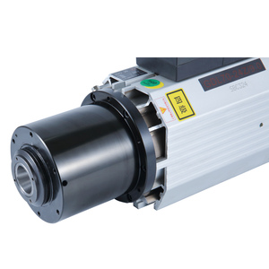 มอเตอร์แกนหมุนเครื่องจักร HQD 9KW GDL70-24Z/9.0 9KW ISO30 24000RPM ระบายความร้อนด้วยอากาศ ATC 9KW แกนหมุนระบายความร้อนด้วยอากาศ - Product Image 3