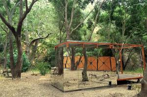 Casa Contenedor Modular <span class=keywords><strong>de</strong></span> Lujo Mirror Sky con Pared <span class=keywords><strong>de</strong></span> Vidrio Panorámica, Terraza Interior y Exterior Integrada para Glamping en Resorts Panorámicos - Product Image 6