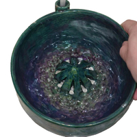 3D-geprinte zelfdraaiende bessenwasbak, automatische bessenwasbak, fruit- en groentewasser