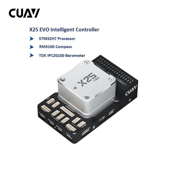 CUAV X25 EVO Intelligent Flight Controller STM32H7 Pixhawk Open-Source Metal FPV Drone