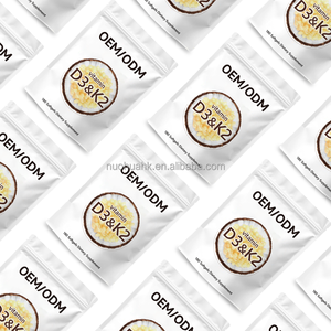 Fabrication OEM à Hong Kong, complément alimentaire en gélules molles de vitamine D3+K2 - Product Image 3