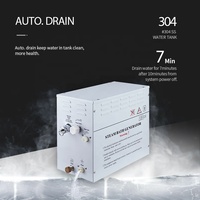 Générateur de vapeur de qualité supérieure pour hammam, fabricant OEM ODM, avec rapport ISO 14001 EN IEC 55014, 220V/380V, bain de vapeur électrique