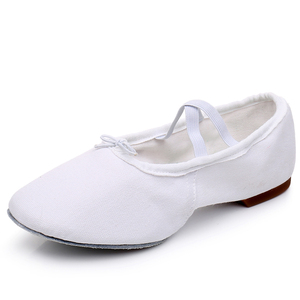 <span class=keywords><strong>Zapatillas</strong></span> de baile suaves para mujer, <span class=keywords><strong>zapatillas</strong></span> de <span class=keywords><strong>Ballet</strong></span> al por mayor, zapatos de baile para profesores con suelas de cuero - Product Image 1