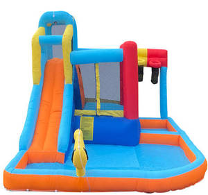 <span class=keywords><strong>2025</strong></span> tùy chỉnh-kích thước trẻ em của Inflatable Trampoline lâu đài trượt logo mới trượt nước - Product Image 4