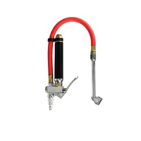 Manomètre et gonfleur de pneus mécaniques pour voitures, SUV, camping-cars - Construction en alliage de zinc et caoutchouc