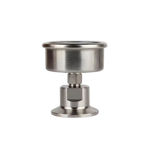 60mm 위생 스테인레스 스틸 후면 입구 다이어프램 압력 게이지 - Product Image 6