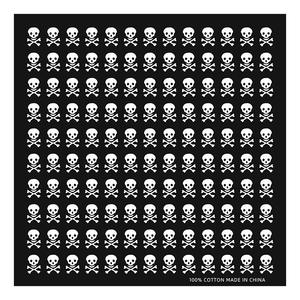 ผ้าโพกหัวลายหัวกะโหลกทำจากผ้าฝ้ายยุโรปอเมริกันสินค้าส่งตรงจากโรงงาน - Product Image 3