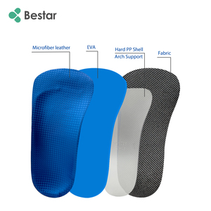 Bestar chống pronation Arch hỗ trợ bán cứng nhắc chỉnh hình đệm giày <span class=keywords><strong>supination</strong></span> chạy bàn chân phẳng lót cho cao cong chân - Product Image 1