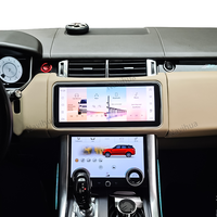Autoradio GPS multimédia Android Navihua avec écran incurvé de 12,3 pouces pour lecteur DVD, nouveau modèle 2014-2017 Range Rover Sport