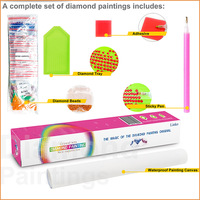 Peinture au diamant par numéros de femmes à dos nu magnifiques avec peinture à l'huile, décoration de luxe pour la maison
