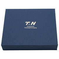 Caja de Regalo Magnética de Lujo para Productos de Cuidado de la Piel para Hombre, Personalizada, con Materiales Reciclados y Forro de Esponja