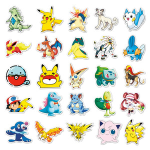 50 Pegatinas de Vinilo Mágicas de Dibujos Animados para Laptop, Equipaje, Auto y Decoración del Hogar - Product Image 1