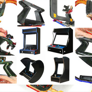 Cabinato Arcade da 22 Pollici con Schermo LCD Personalizzabile, Macchina da Boxe Arcade a Moneta per 2 Giocatori - Product Image 2