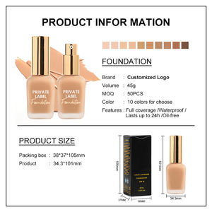 รองพื้น sunisa โดยตรงจากโรงงาน-เคลือบกันน้ำสำหรับผิวสีดำหลายเฉดสี | สินค้าขายดี - Product Image 5