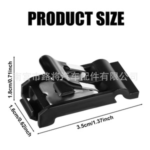 Toyota Fuel <b>Door</b> <b>Spring</b> Clip 77360-0R010 For Corolla Matrix RAV4 Lexus GS450h GS460 Replacement Part - Product Image 4
