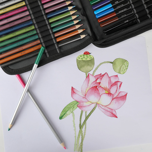 72 miếng bút chì màu bút chì Quà Tặng nghệ thuật vẽ tranh sáng tạo màu Bộ sơn nghệ thuật vẽ văn phòng phẩm màu bộ - Product Image 6