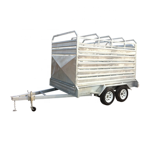 Remorque de cage de nouveauté, remorque pratique galvanisée pour élevage d'animaux - Product Image 3
