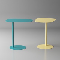 KINNO Mini table basse de designer danois digne d'Instagram Table d'appoint tendance pour petits espaces de vie pour une utilisation sur canapé