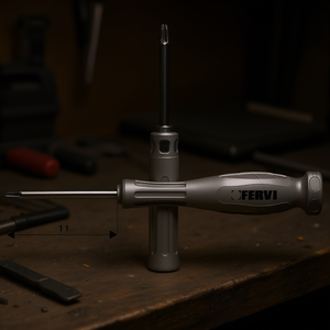 Destornillador Torx de Precisión Fervi, 100 mm de Longitud, Herramienta de Reparación Profesional - Product Image 3